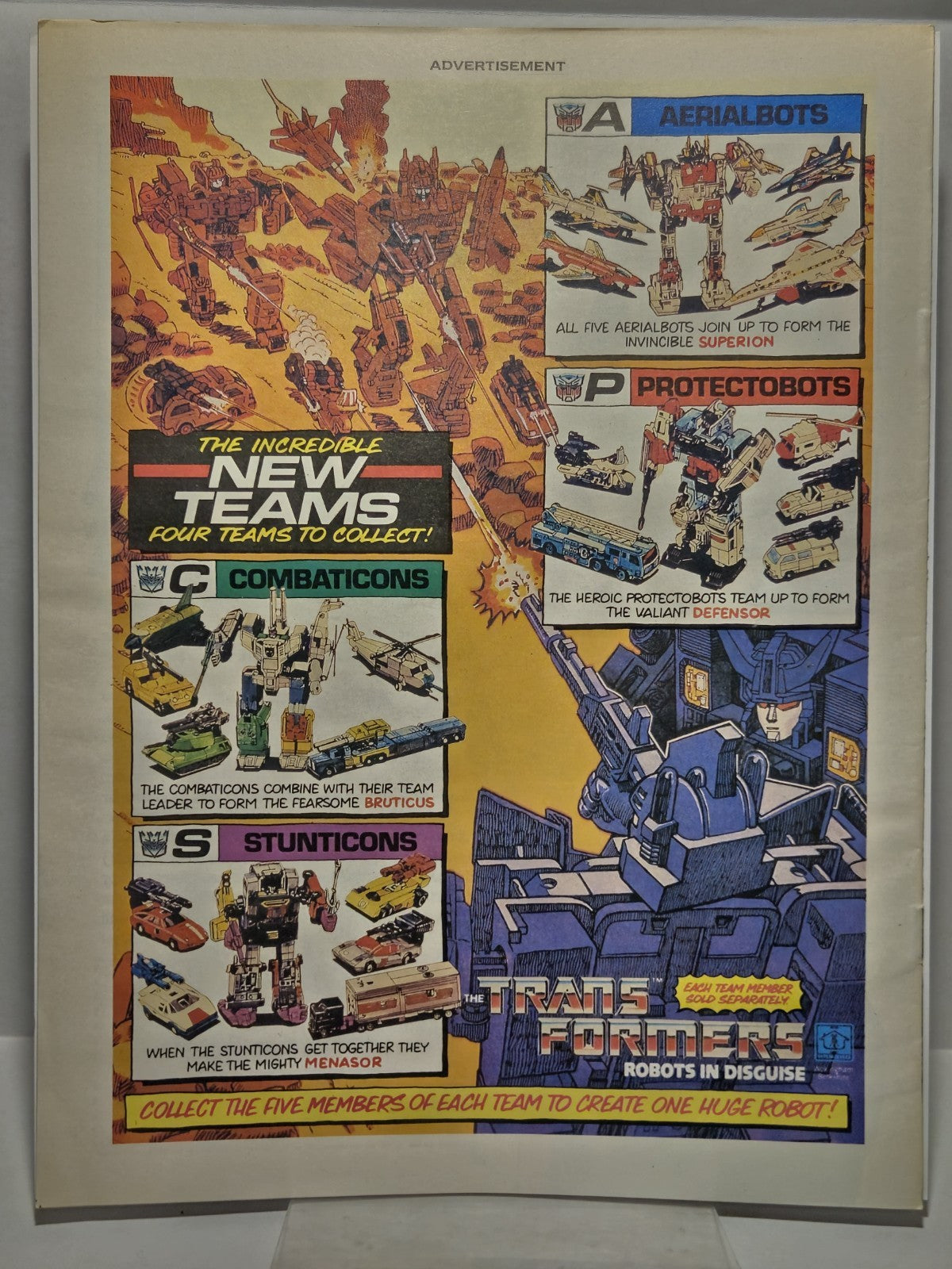Action Force #1-5 G.I. Joe, Marvel UK Comic Magazine 1987 HIGH GRADES 10