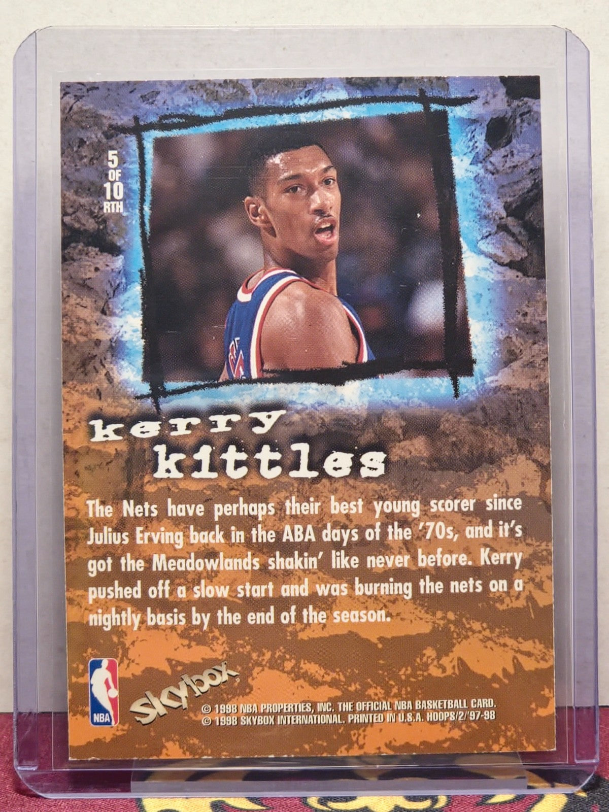 1997-98 NBA Hoops Rock The House Kerry Kittles 2