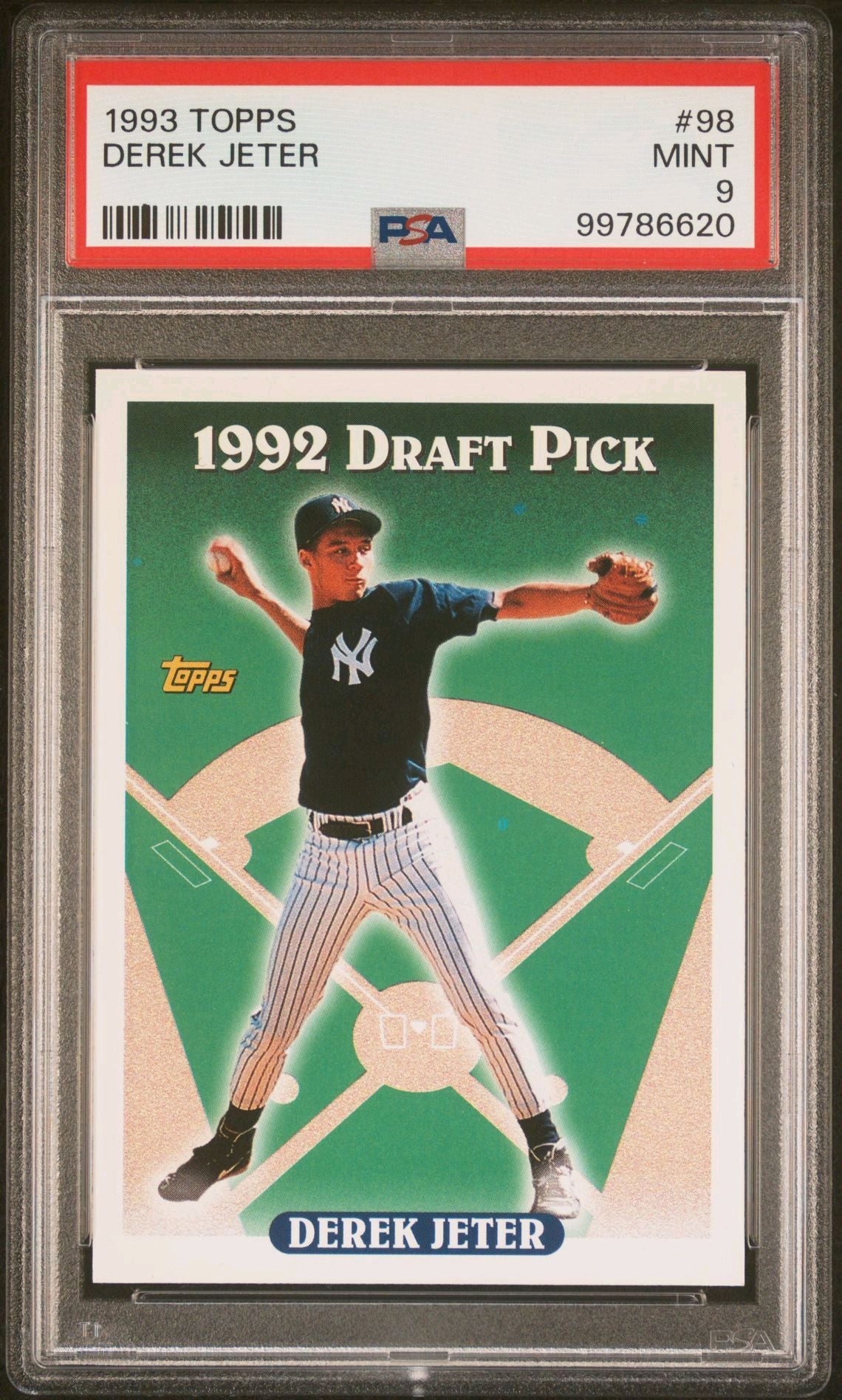 1993 Topps & 1992 Classic Derek Jeter RC HOF Lot of 3