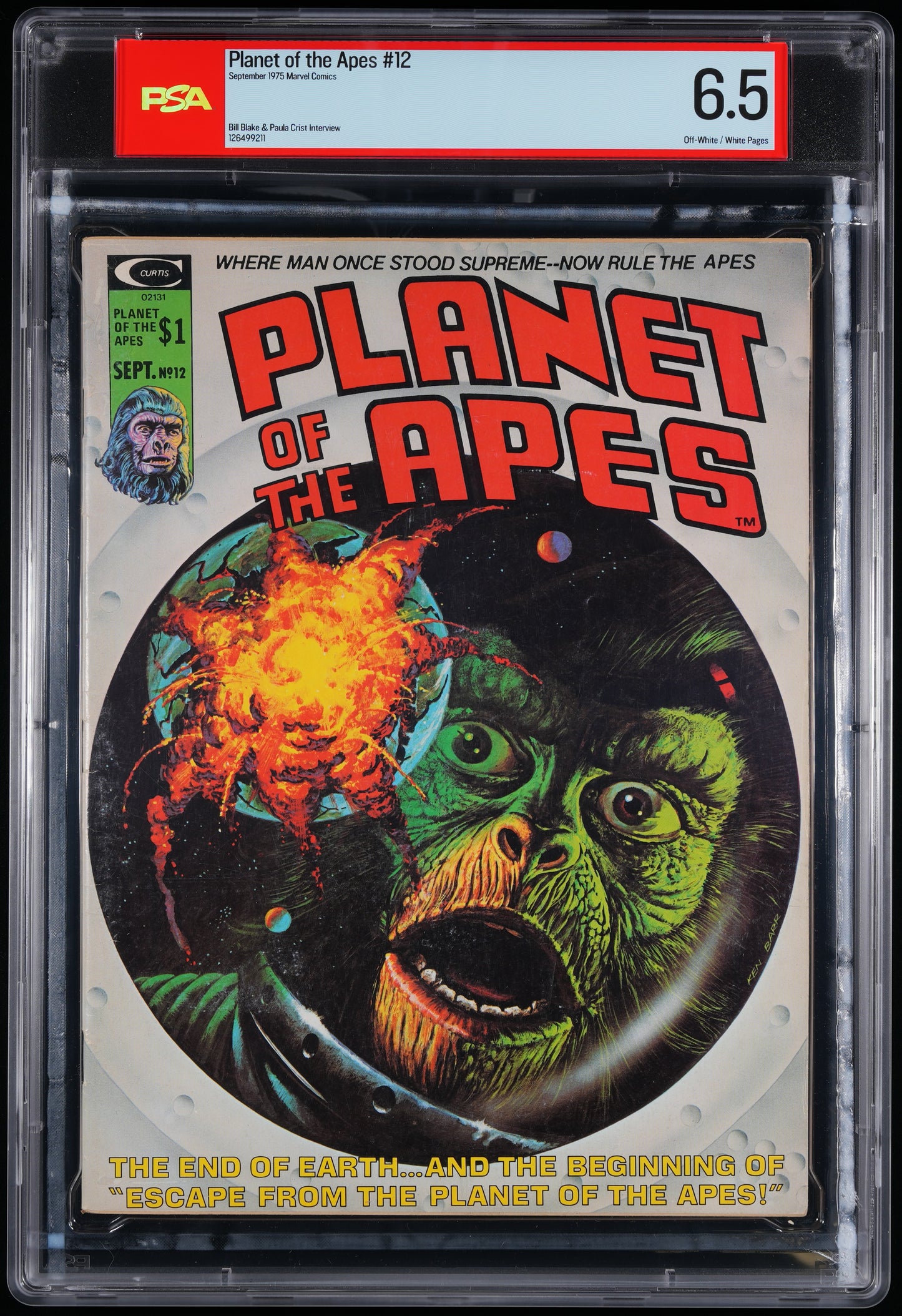 1975 Planet of the Apes Magazine #12