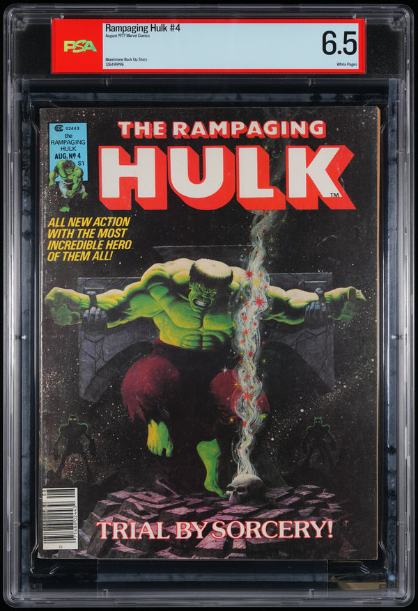 1977 Rampaging Hulk #4 Trial by Sorcery