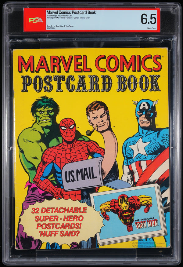 1978 Marvel Comics Detachable Super Hero Post Card Book