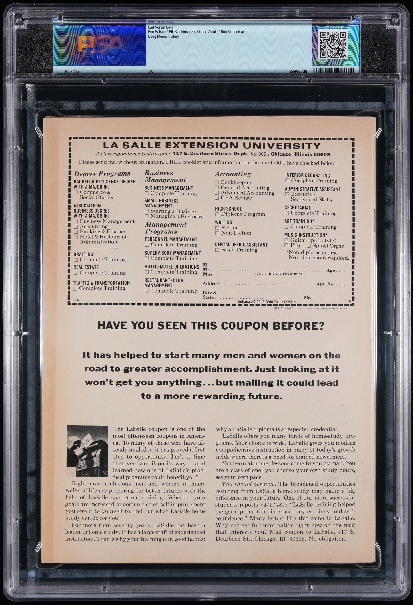 1979 HULK Magazine #15
