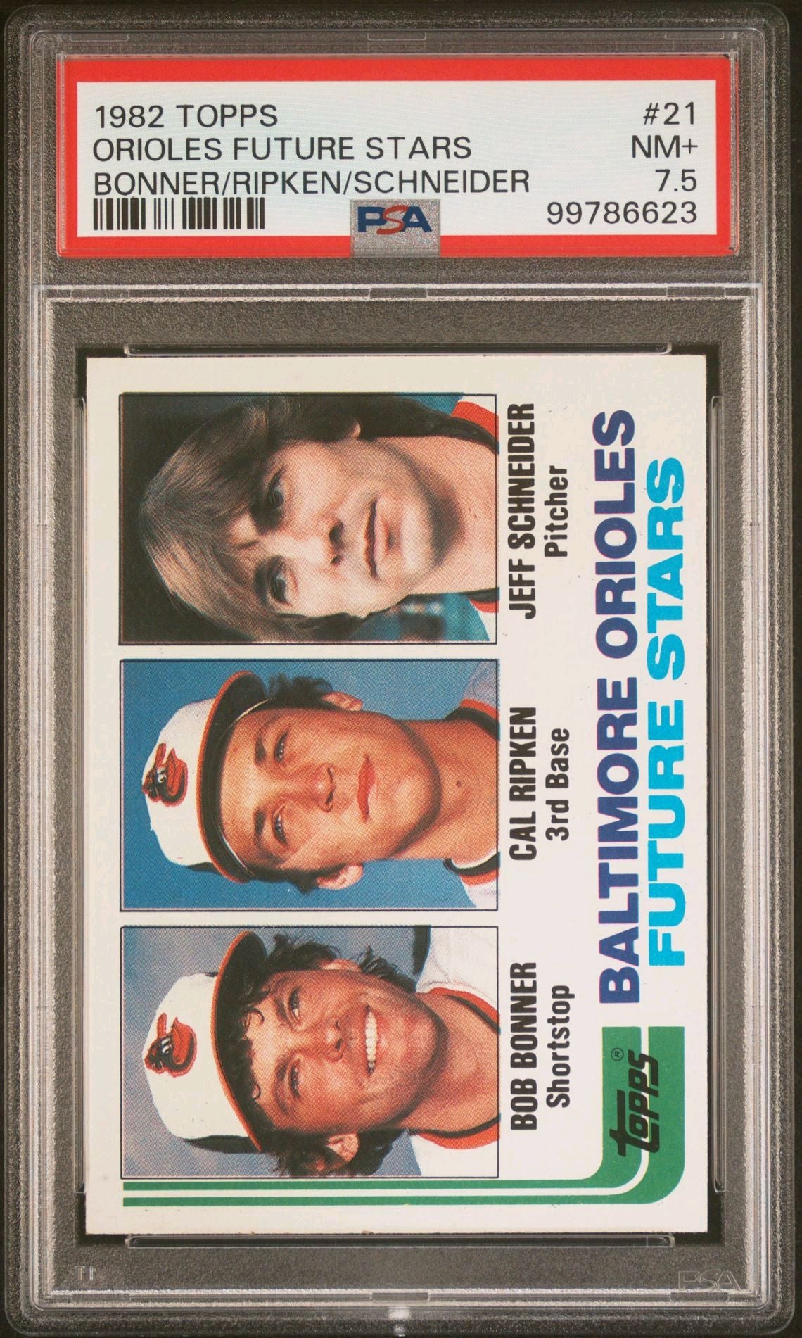 1982 Topps Future Stars Cal Ripken #21