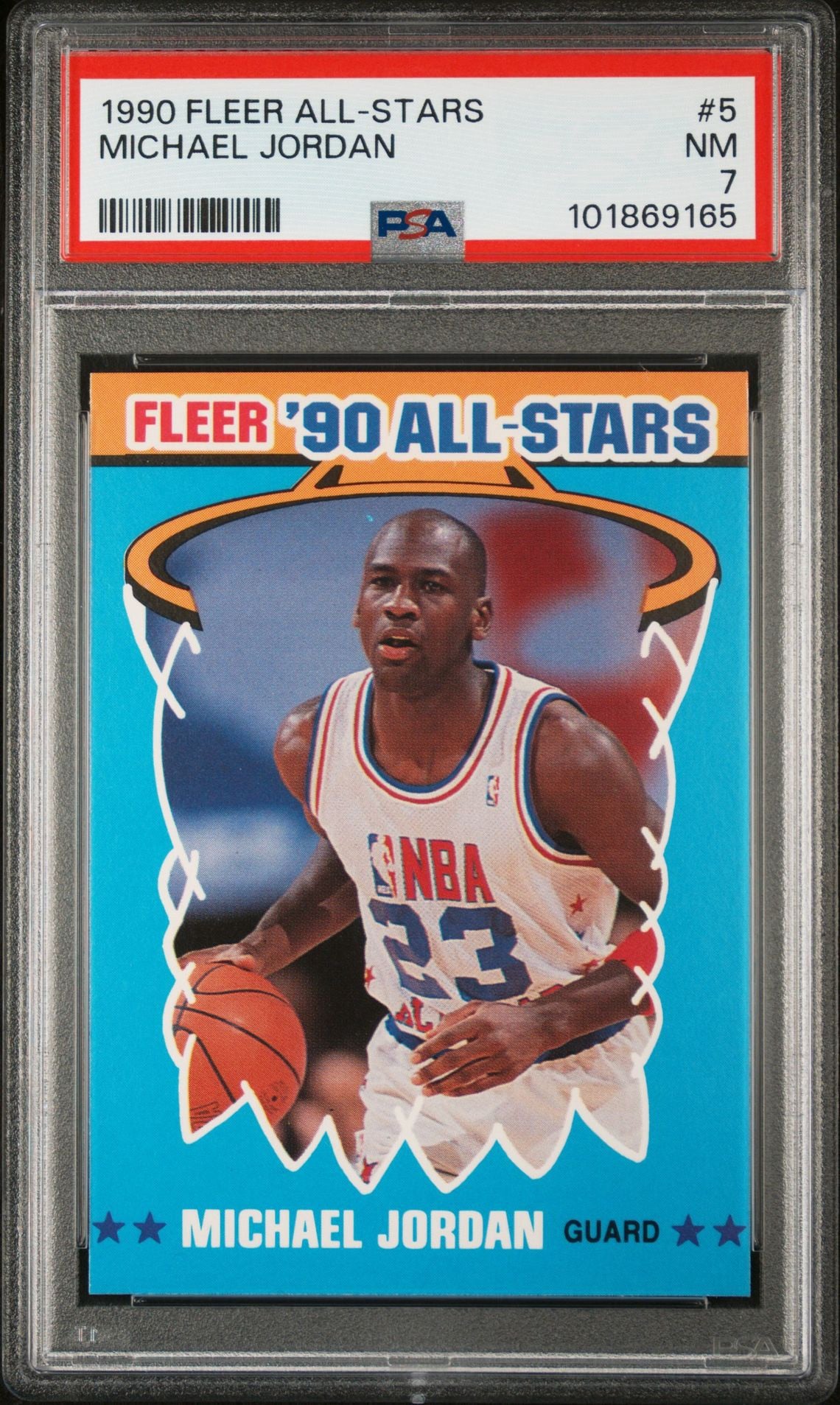 1994 Upper Deck Soccer World Cup Captain Michael Jordan C6 & 1990 Fleer Insert
