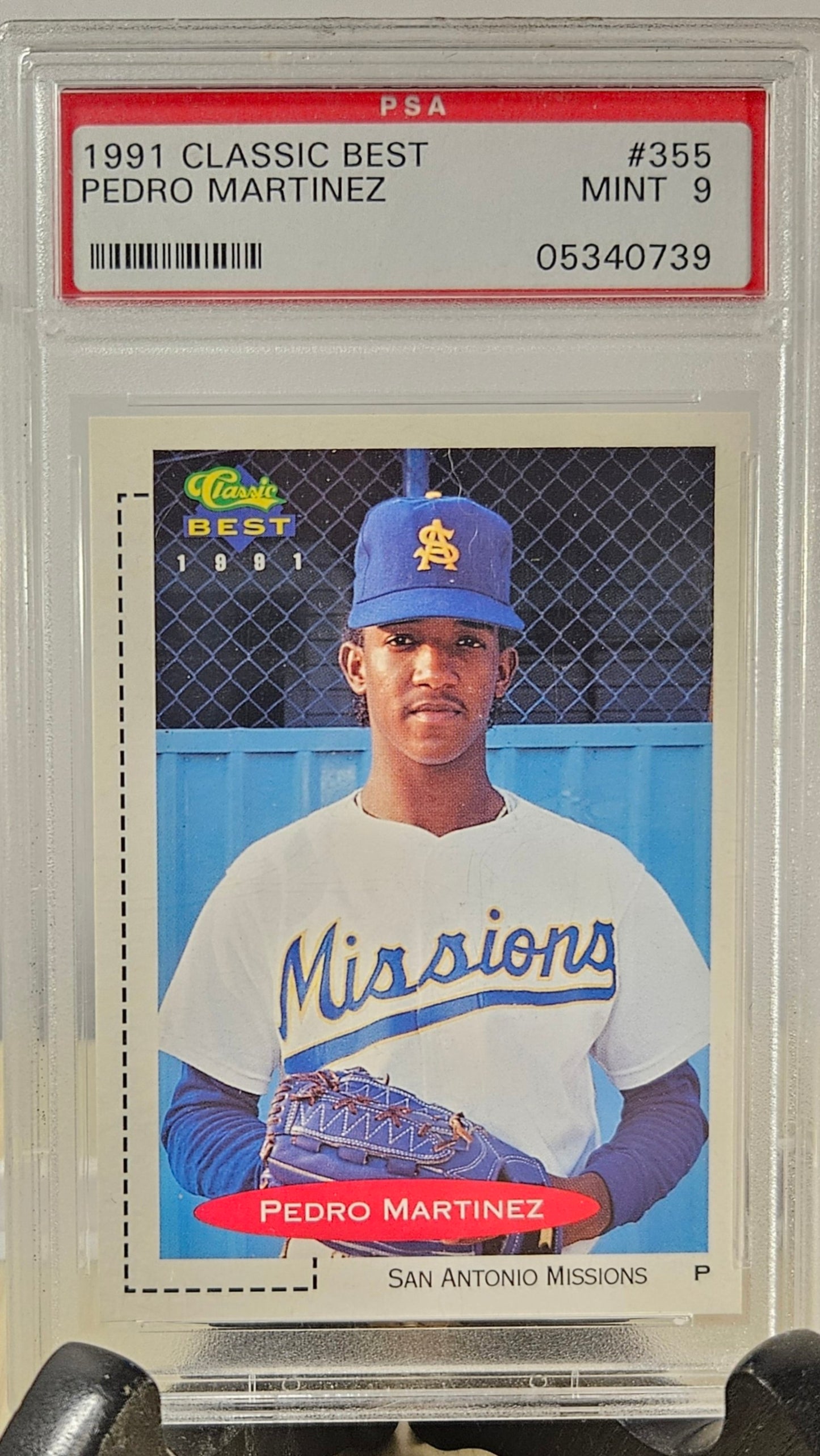 1991 Classic Best 355 Pedro Martinez
