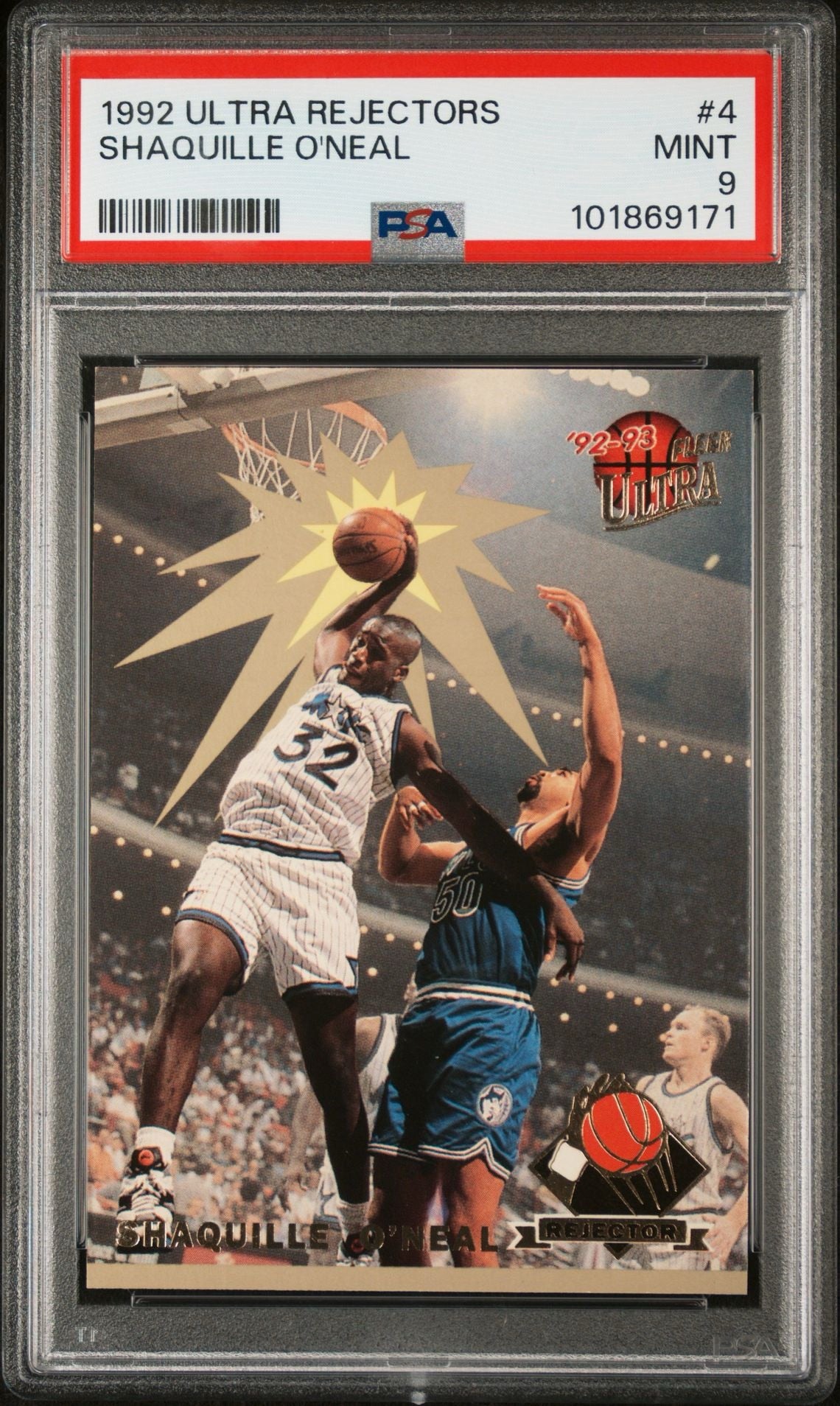 1992 Ultra Rejectors #4 Shaquille O'Neal