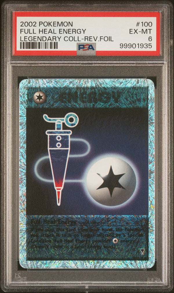 Pokémon Legendary Collection Reverse Holo Full Heal Energy #100/110