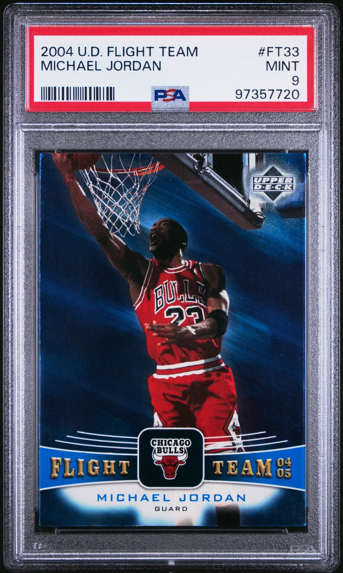 2004-05 Upper Deck Flight Team Michael Jordan & LeBron JAMES