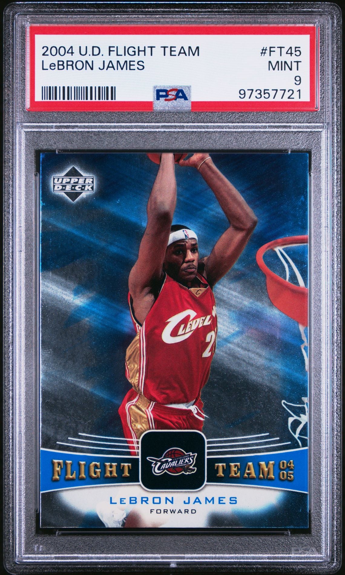 2004-05 Upper Deck Flight Team Michael Jordan & LeBron JAMES