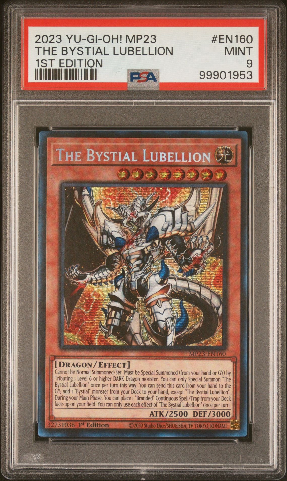 2023 Yu-gi-oh! The Bystial Lubellion