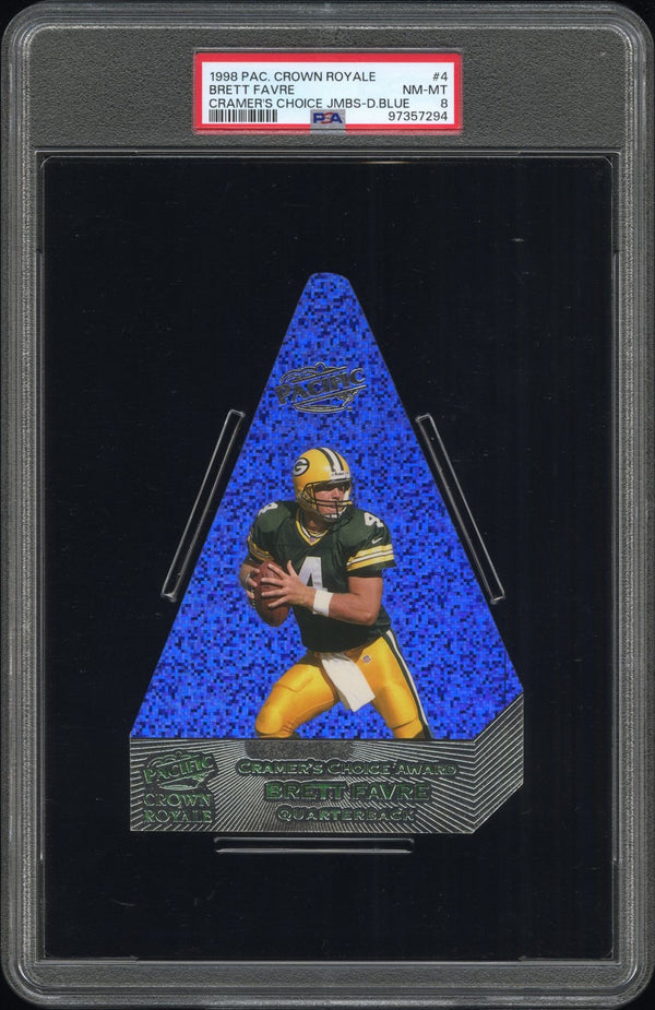 1998 Pacific Crown Royale Cramer's Choice Jumbo #4 Favre /35 POP 1