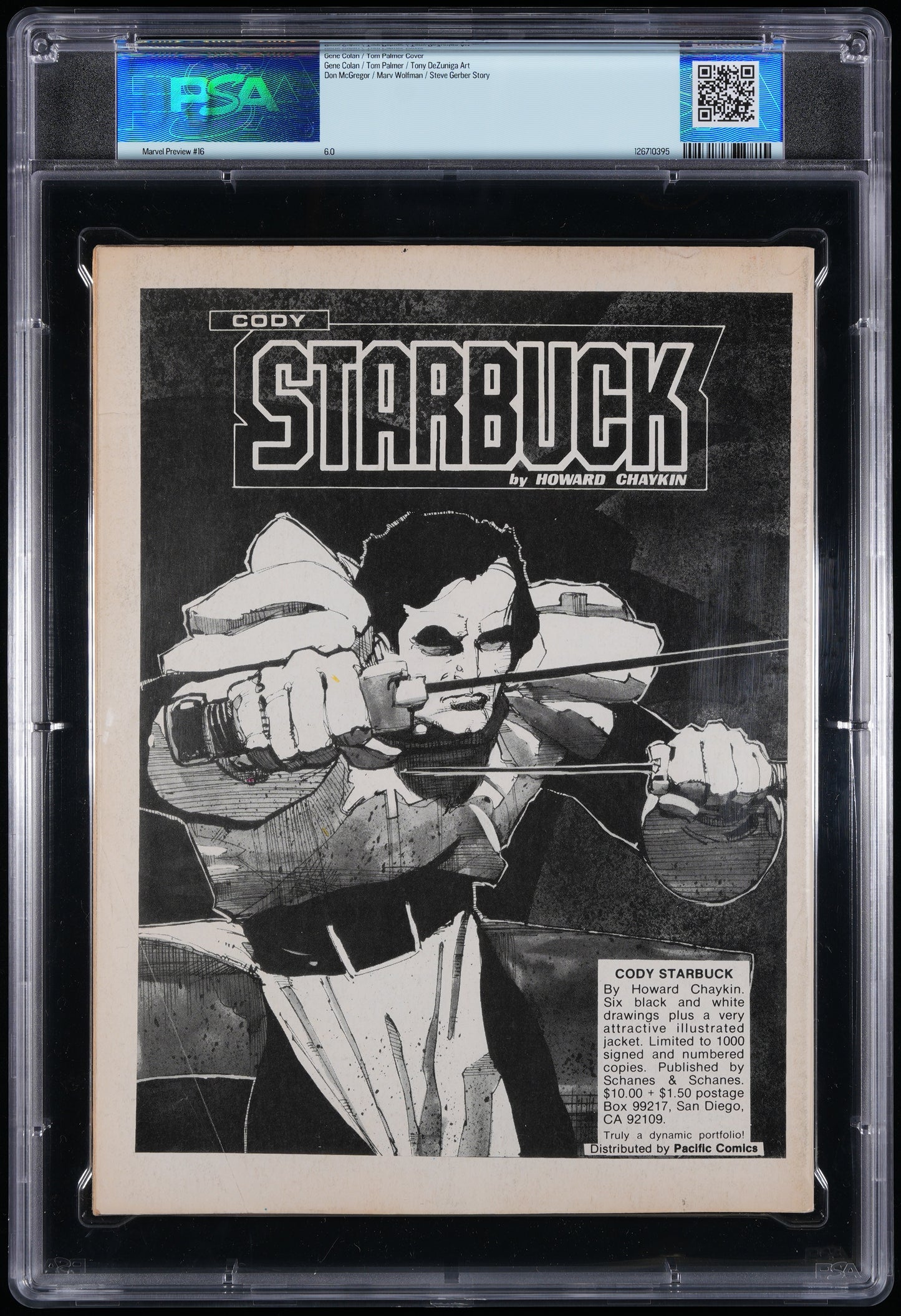 Marvel Preview #16 Magazine Masters of Terror 1978 Marv Wolfman PSA 6
