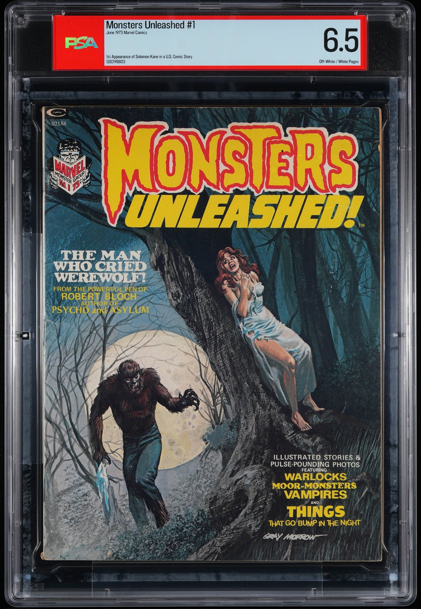 1973 Marvel Magazine Monsters Unleashed #1