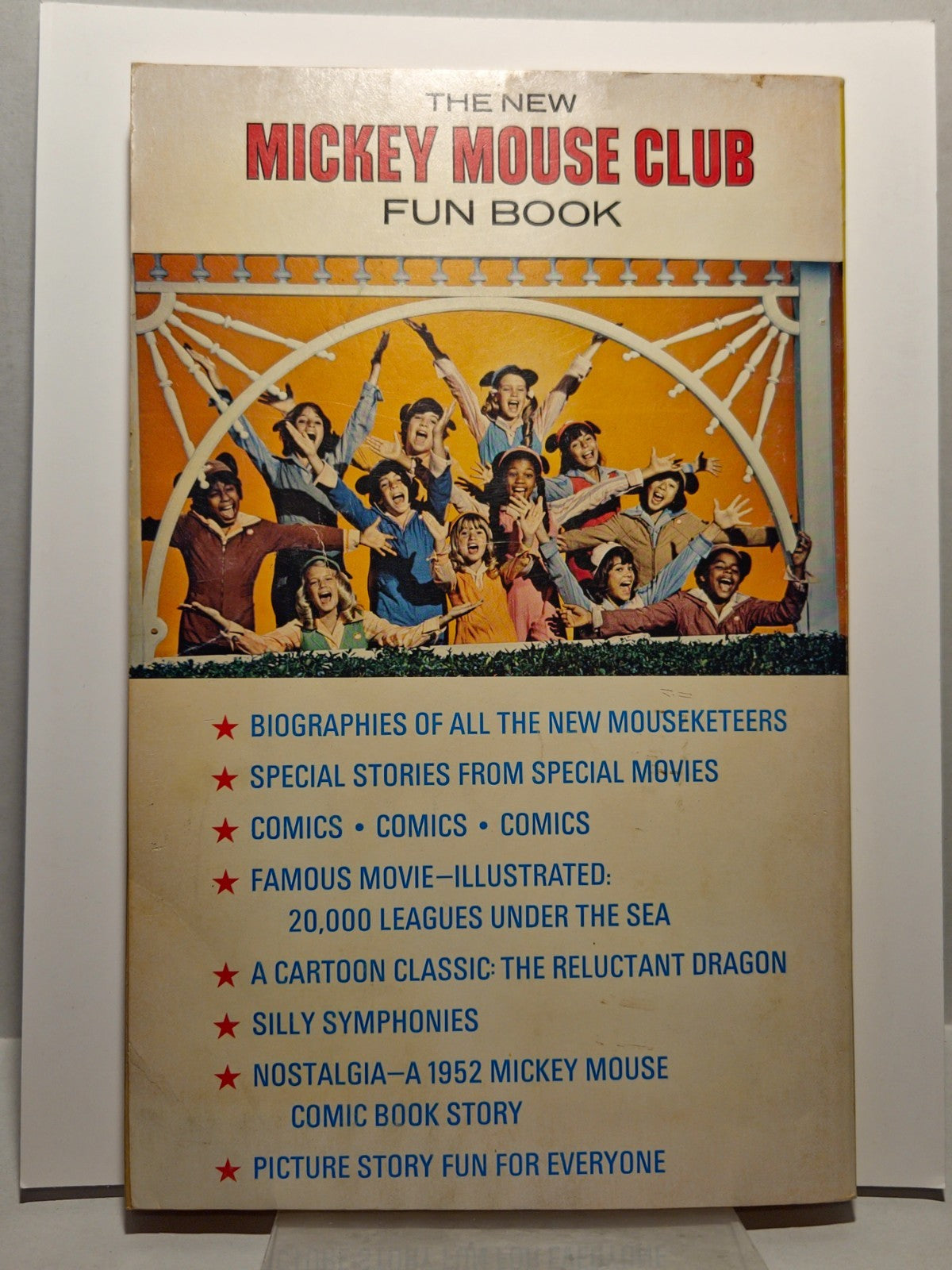 Walt Disney Mickey Mouse Club Fun Book #1 1977 Golden Press Comic Feldman 2
