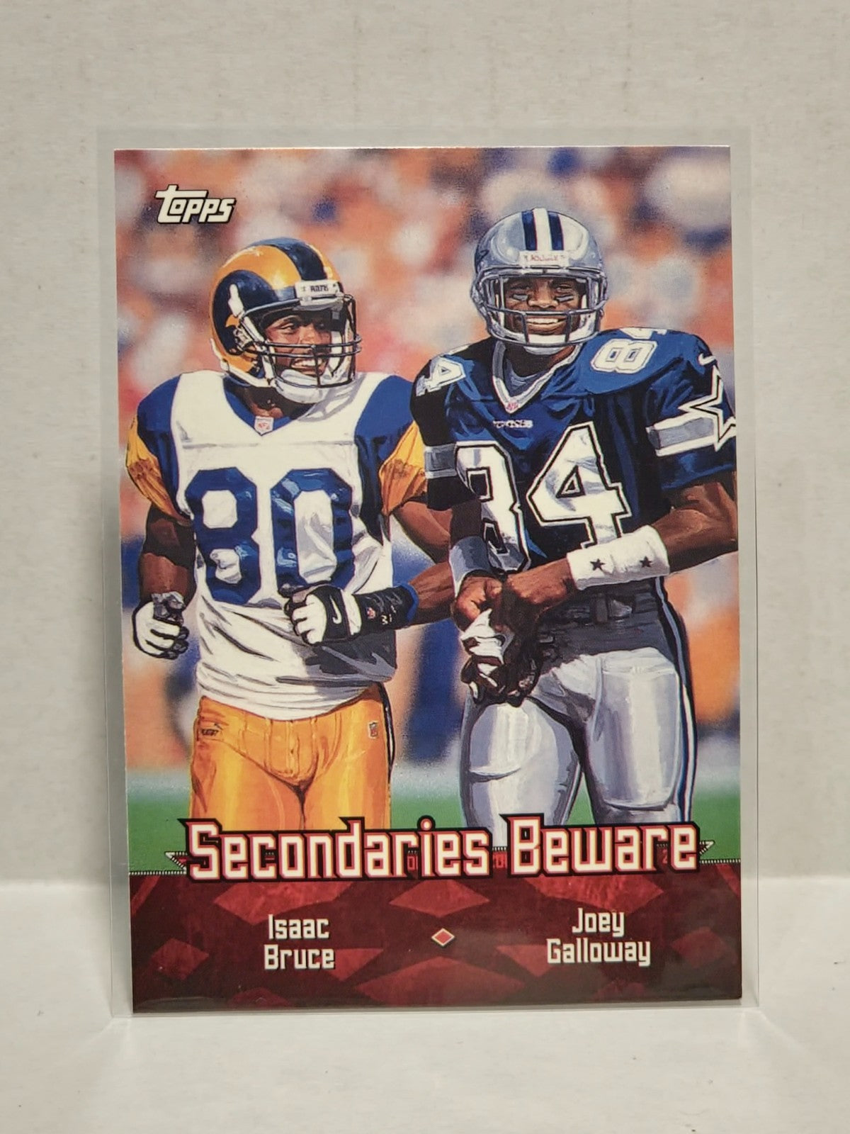 2000 Topps #TC5 Joey Galloway Dallas Cowboys Isaac Bruce 1