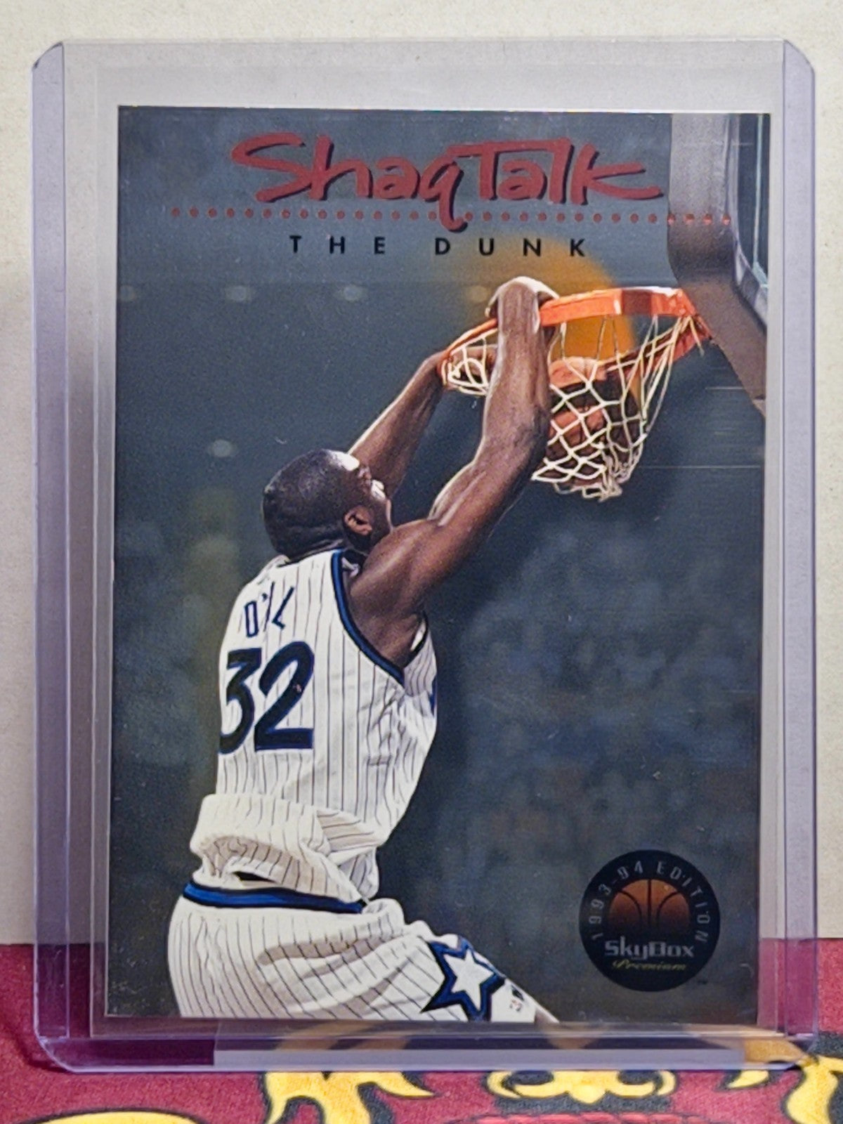 1993-94 SkyBox Shaq Talk #4 Shaquille O'Neal HOF 1