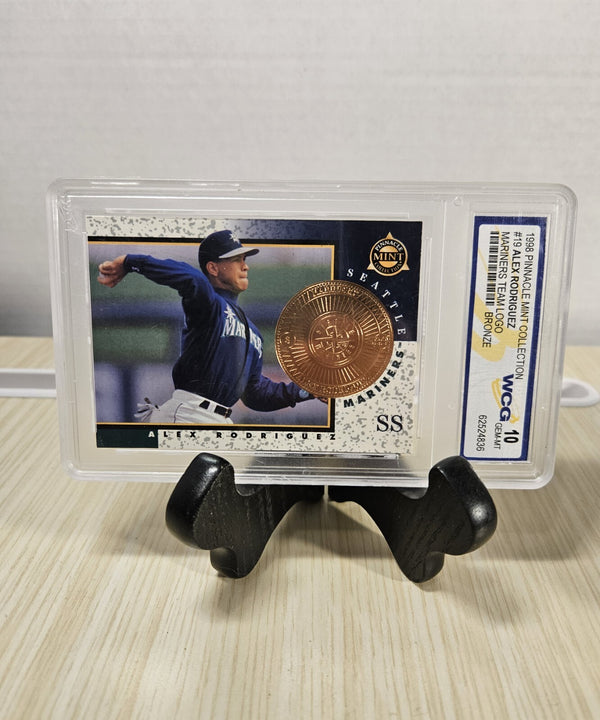 1998 Pinnacle Mint Collection Alex Rodriguez #19 Bronze WCG 10 GEM MT Seattle