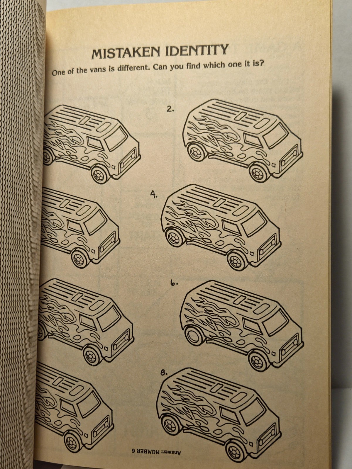 Vintage Hot Wheels Activity Book 1983 Mattel A Golden Book Western Publishing 4