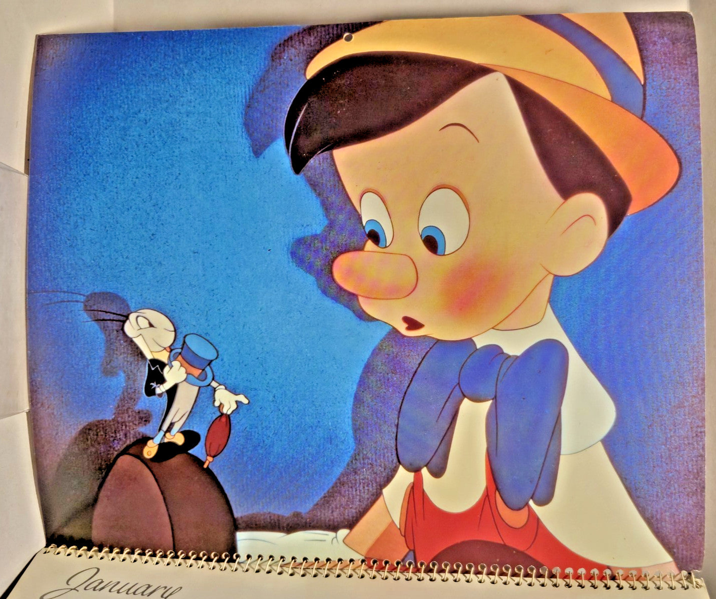 Disney Calendar 1988 Walt Disney Classics Colorful Prints Retro Leap Year 2044 4