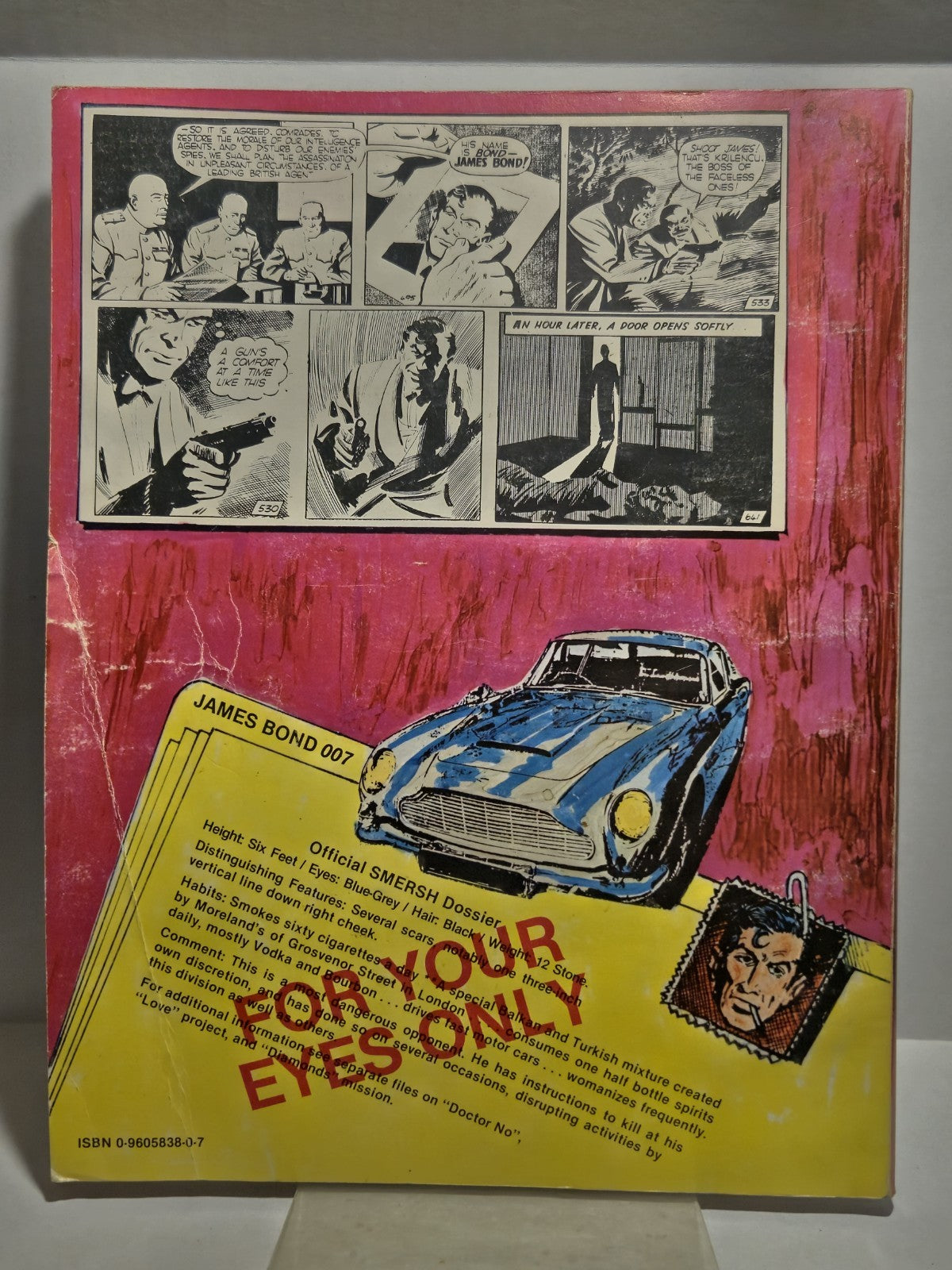 The Illustrated James Bond, 007 1st Printing 1981 - John McKlusky Comic Book TPB 2