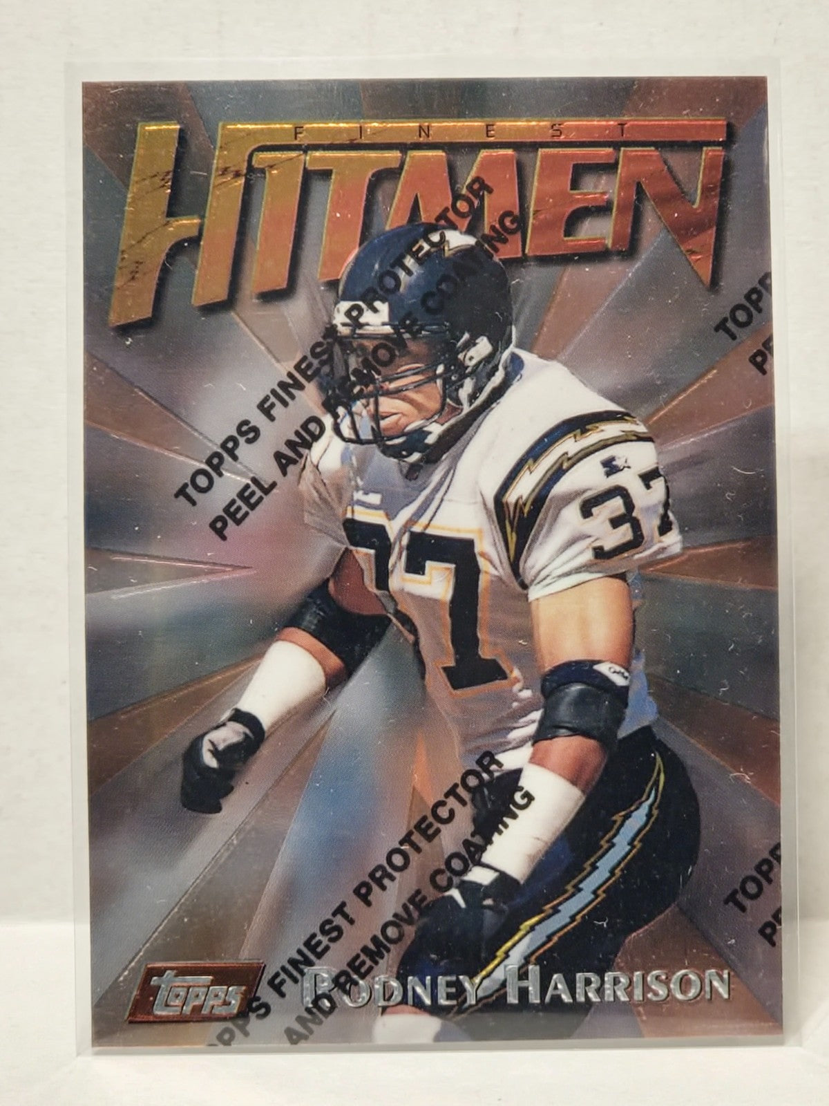 1997 Topps Finest - Rodney Harrison #46 (RC) 1