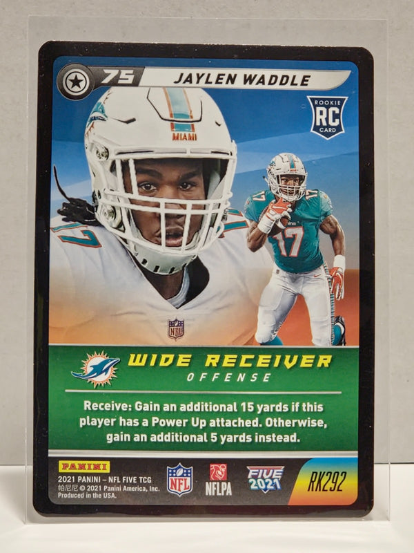 2021 Panini NFL Five TCG - Jaylen Waddle #RK292 (RC)