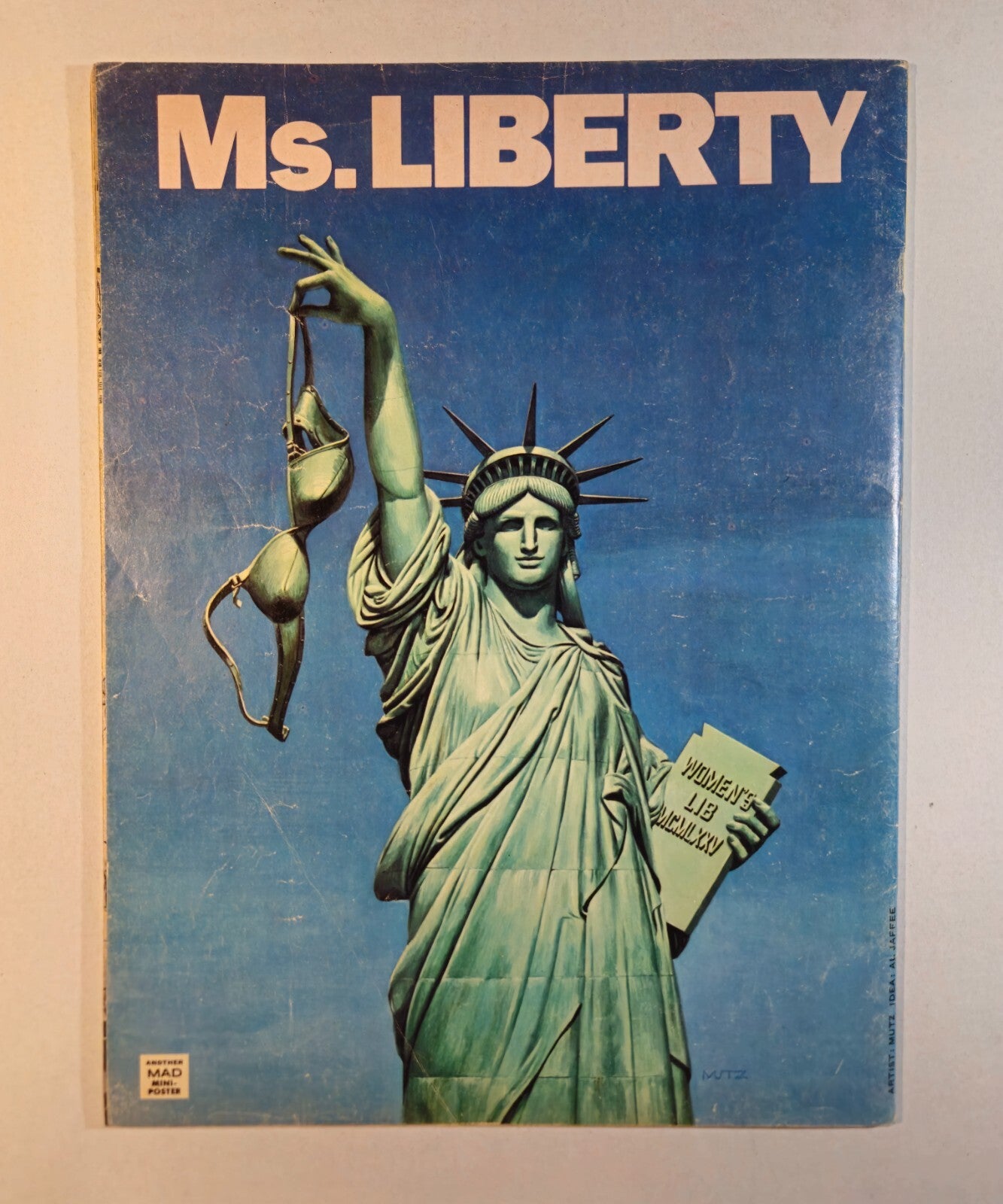 Vintage MAD Magazine #175 June 1975 Umbrella Cover 2