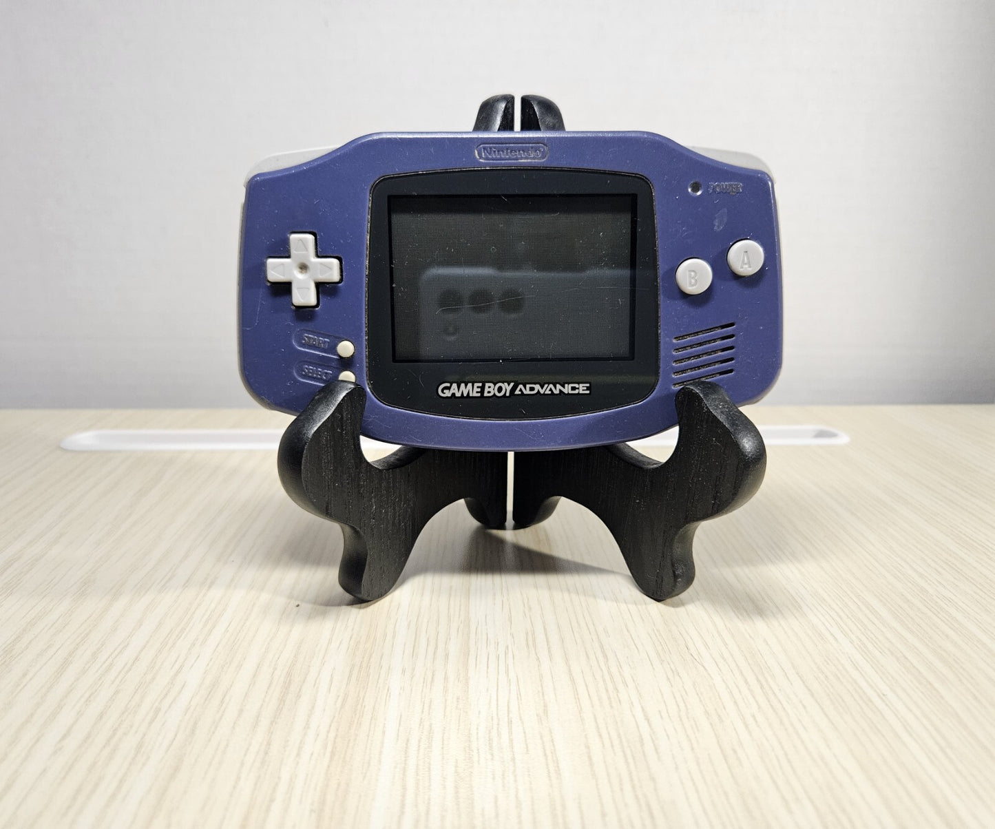 Nintendo Gameboy Advance GBA AGB-001 Indigo Handheld System Console Tested WORKS 1