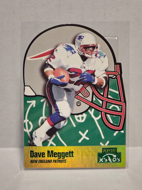 1996 Playoff Prime - X's & O's Dave Meggett #76