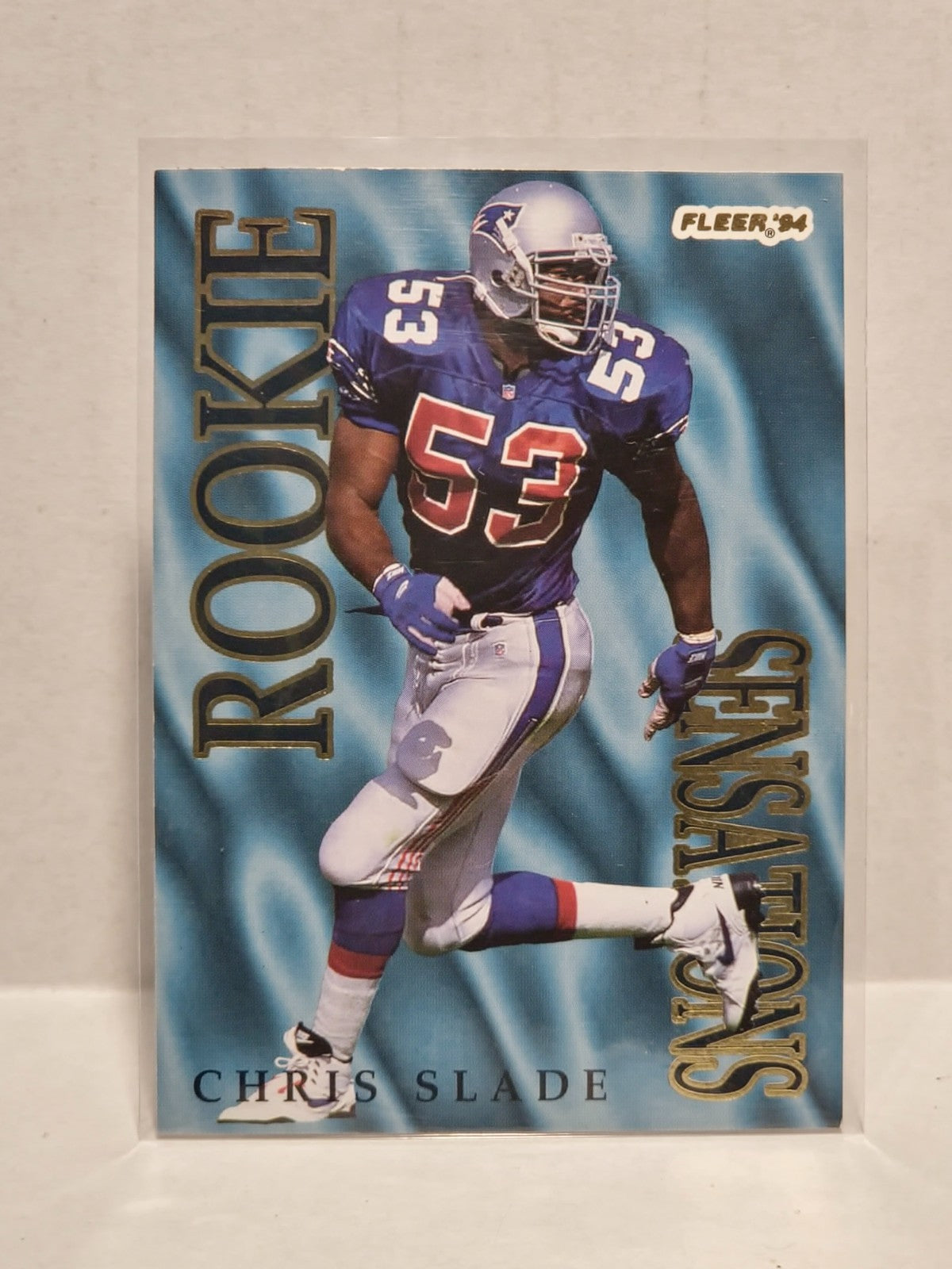 1994 Fleer Rookie Sensations Chris Slade New England Patriots #17 1