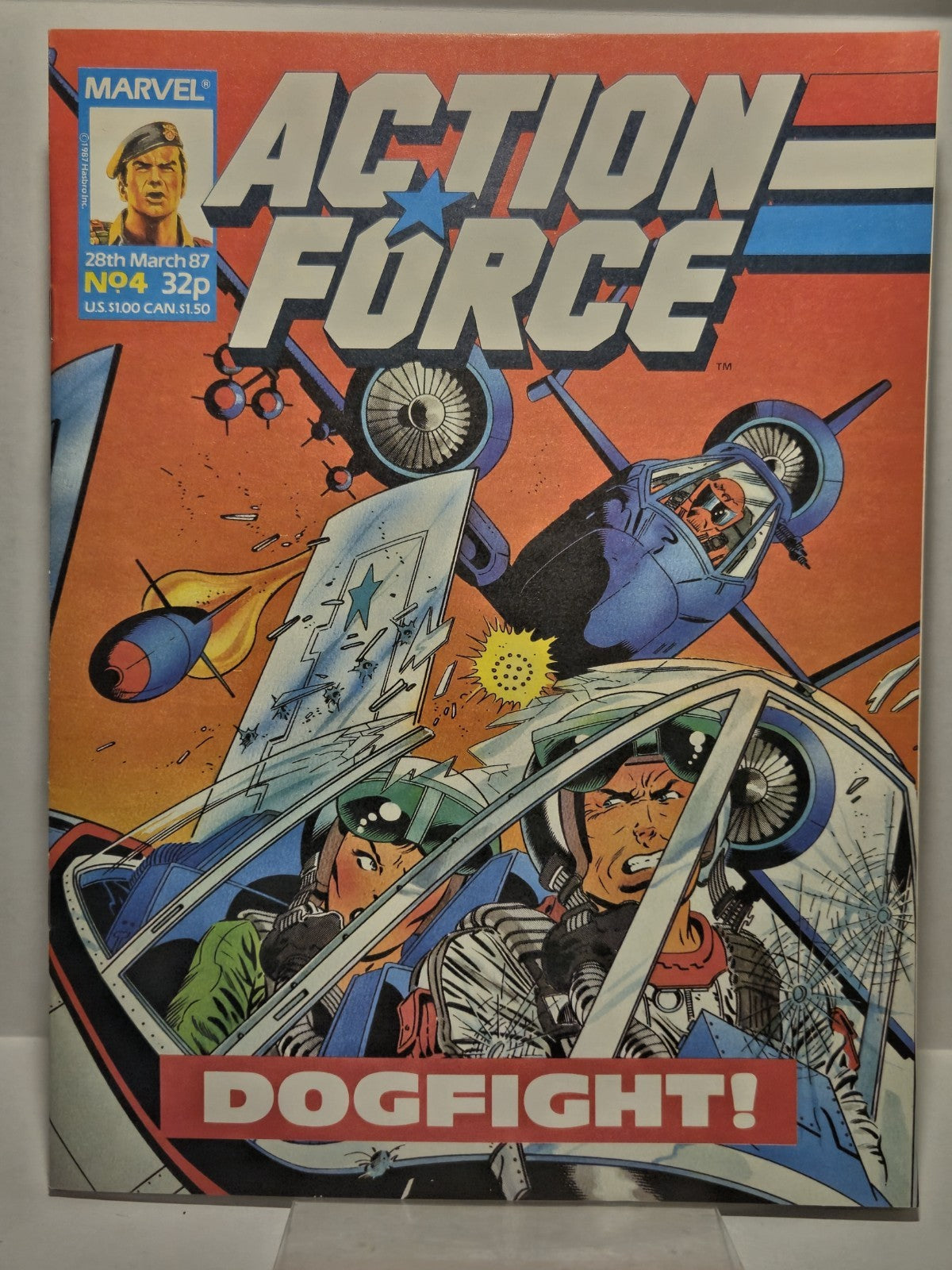 Action Force #1-5 G.I. Joe, Marvel UK Comic Magazine 1987 HIGH GRADES 7