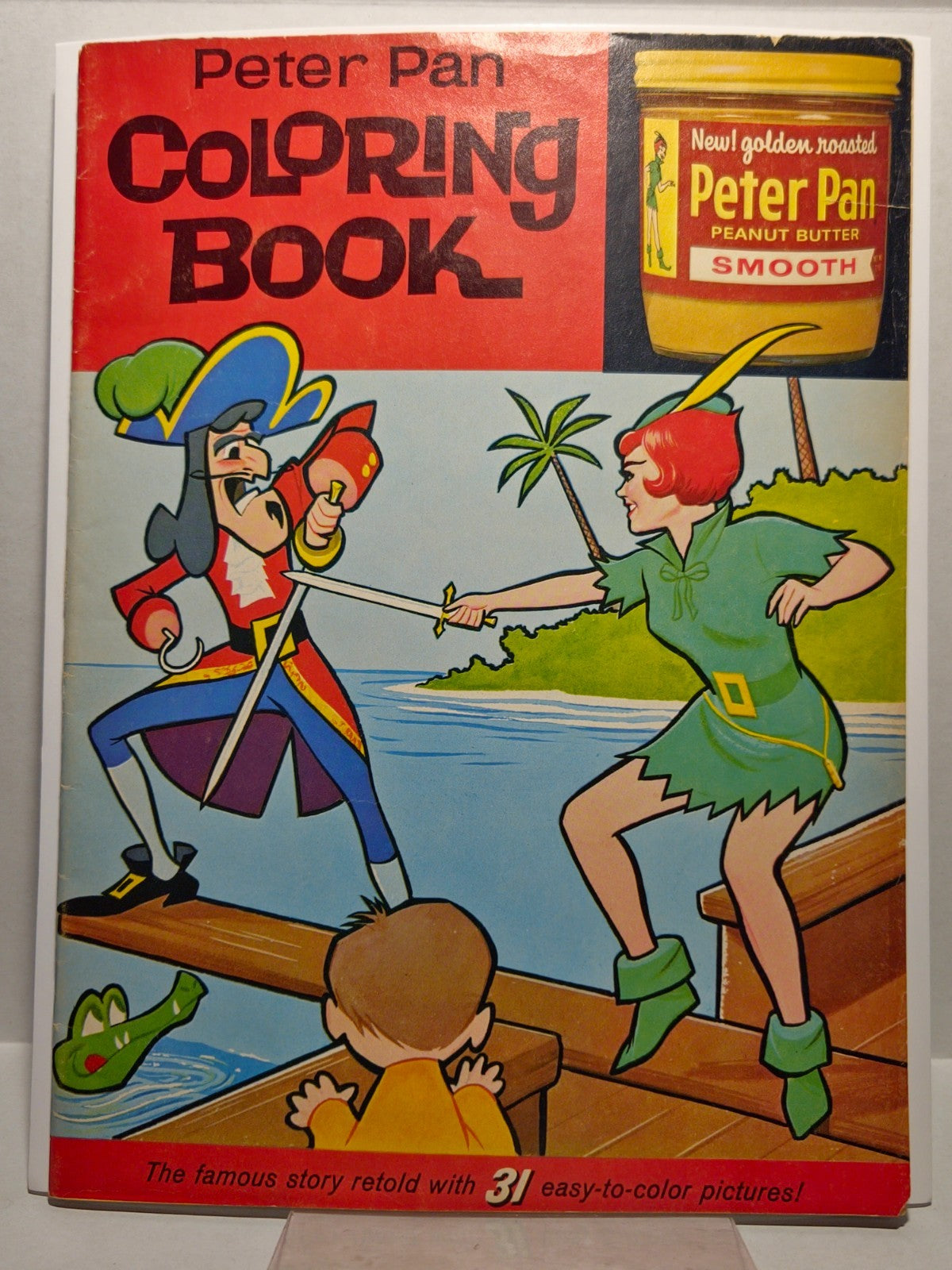 Peter Pan - Coloring Book - 1963 - Peter Pan Peanut Butter  - Derby Foods 1