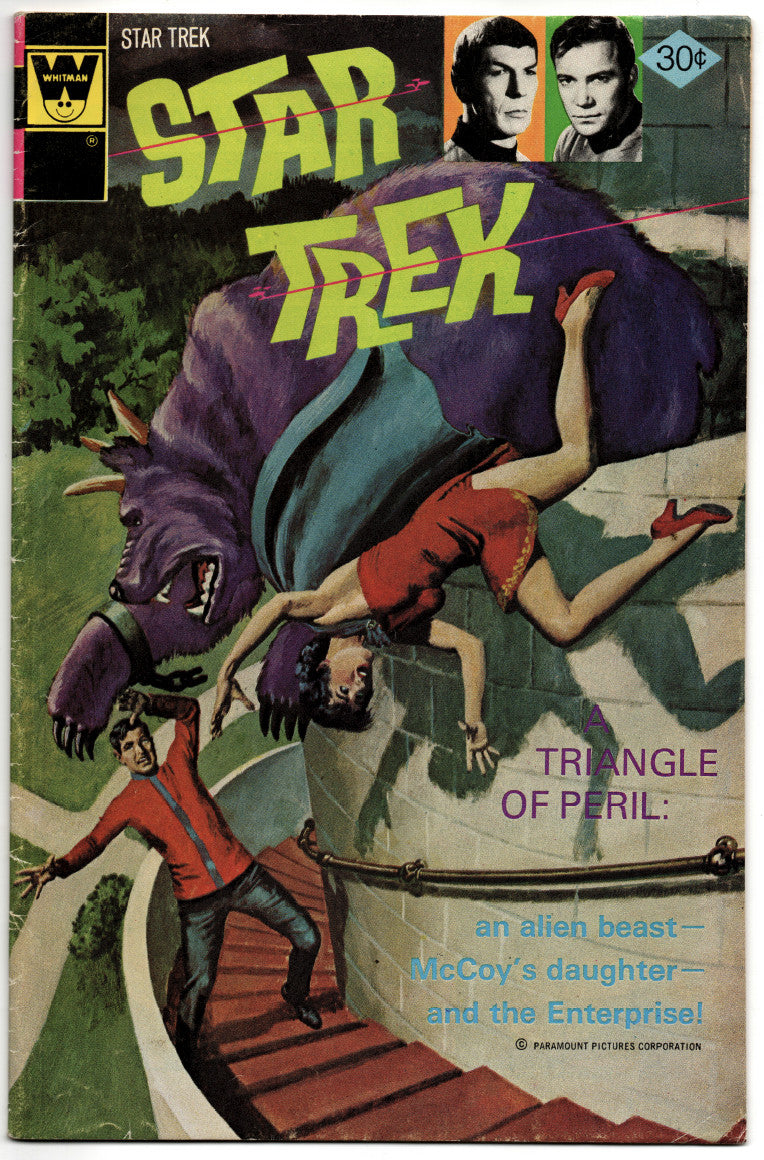 Star Trek #40 1976 BRONZE AGE Key Low Print WHITMAN VARIANT 1
