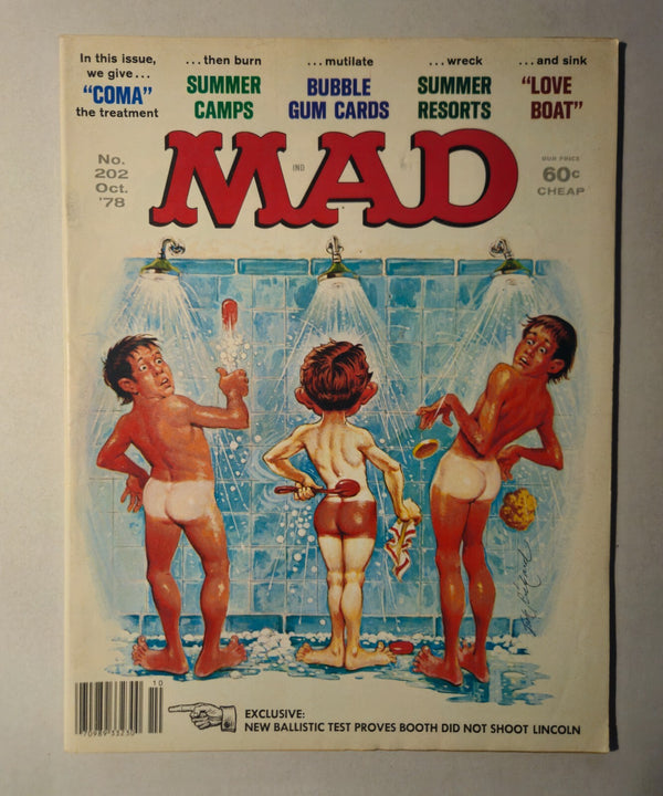 MAD Magazine #202 October 1978 Coma Issue