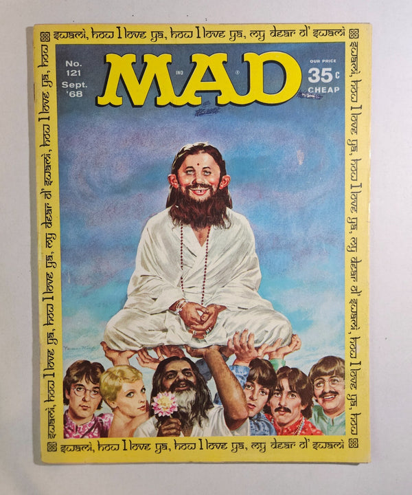 MAD Magazine # 121 September 1966 Iconic Beatles Issue