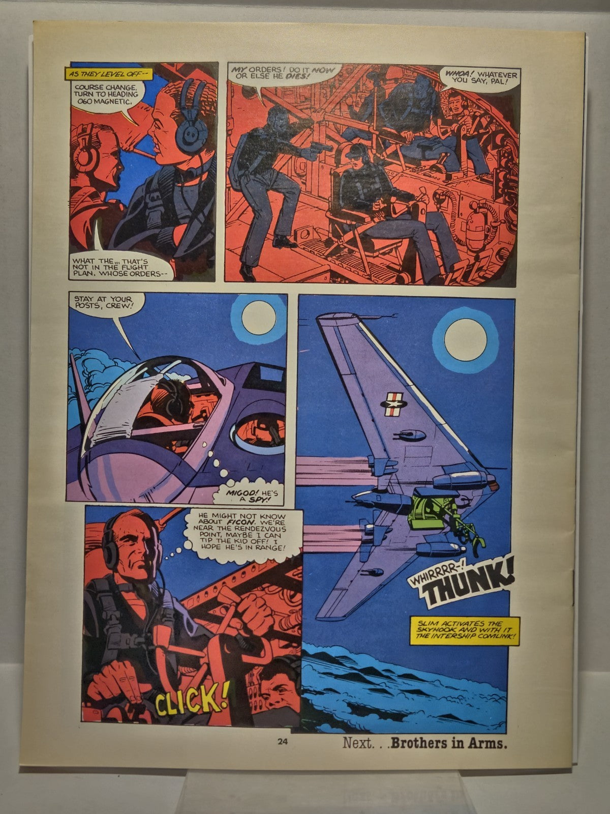 Action Force #1-5 G.I. Joe, Marvel UK Comic Magazine 1987 HIGH GRADES 4