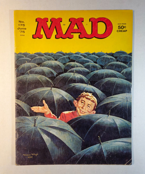 Vintage MAD Magazine #175 June 1975 Umbrella Cover