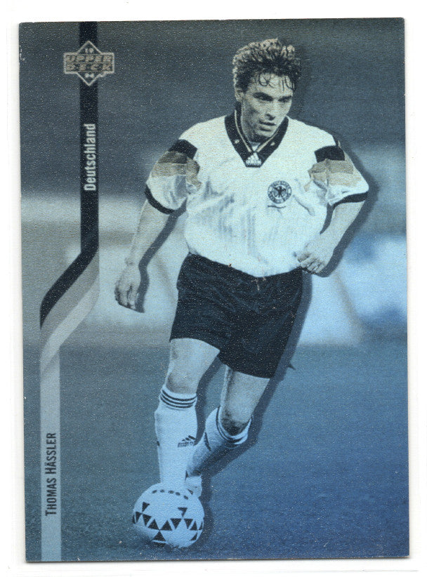 1994 Upper Deck World Cup English/Spanish German Holograms Thomas Hassler #D1 1