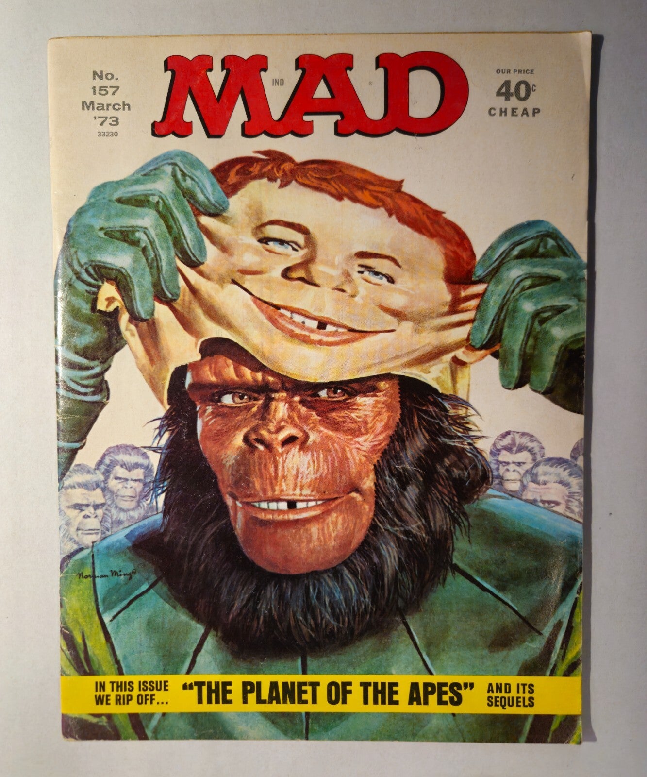 MAD Magazine #157 Planet of the Apes Issue 1