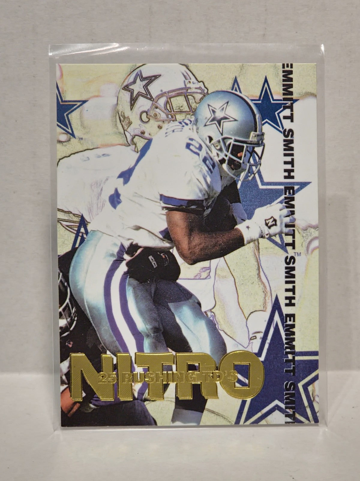 1995 Collector's Edge Nitro Redemption #4 Emmitt Smith 1