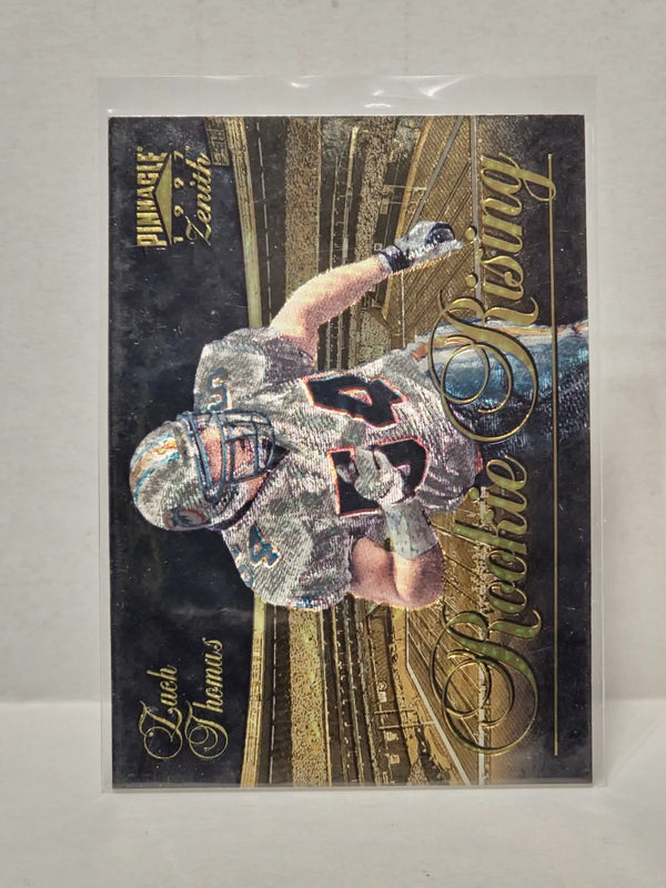 1997 Pinnacle Zenith Rookie Rising Zach Thomas #21 HOF