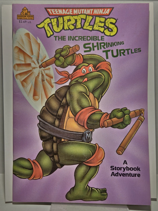 Teenage Mutant Ninja Turtles Storybook The Incredible Shrinking Turtles