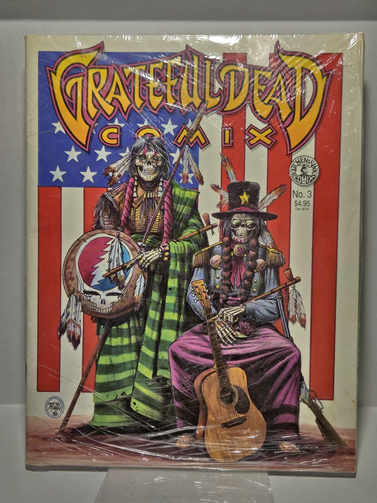 Grateful Dead Comix Issue 3  Kitchen Sink Press 1991 SEALED 1