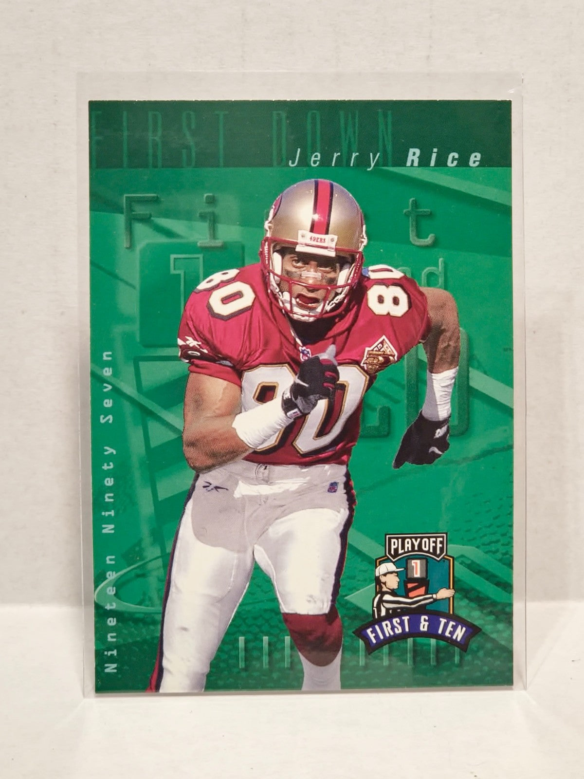 1997 Playoff First & Ten - Jerry Rice #193 1