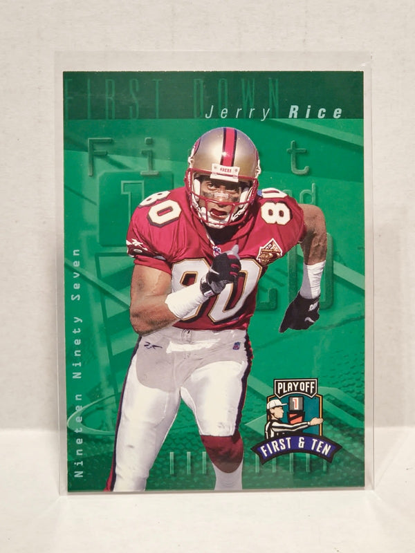 1997 Playoff First & Ten - Jerry Rice #193