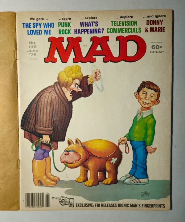 Vintage MAD Magazine #199 June 1978