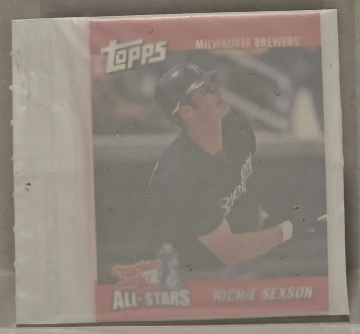 2002 Topps Cracker Jack All-Stars Food Issue Mini Card #23 Richie Sexson Sealed 1