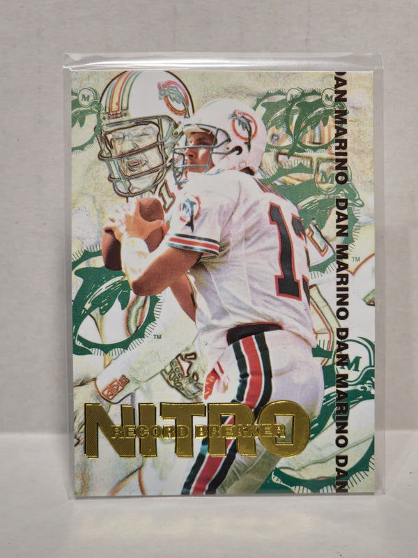 1995 Collector's Edge Nitro Redemption #23 Dan Marino HOF