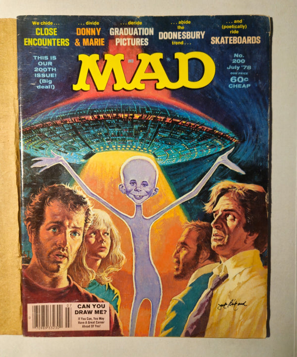 MAD Magazine #200 July 1978 Close Encounters Issue